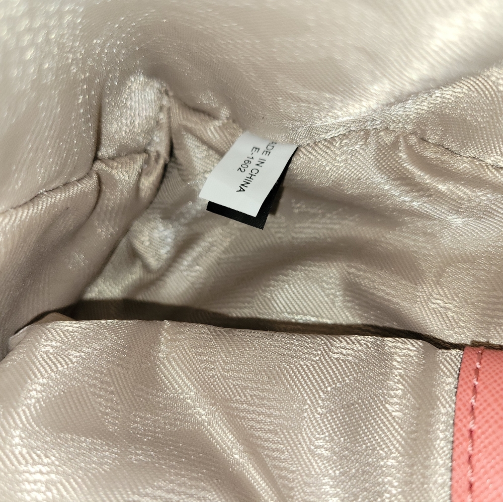 Michael Kors Coral Chain Satchel Crossbody Leather Handbag - Picture 6 of 6